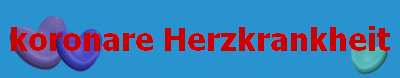 koronare Herzkrankheit